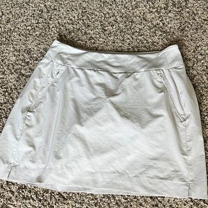 Athleta Cream Mini Skirt